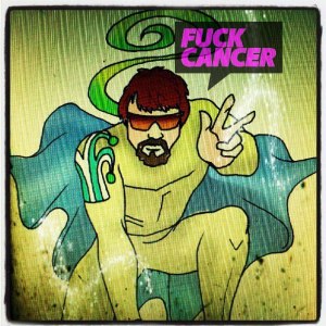 superhjälte fuck cancer